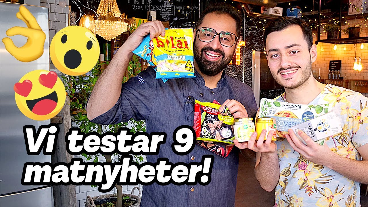 NYHETER - Vi testar oss igenom nio matnyheter