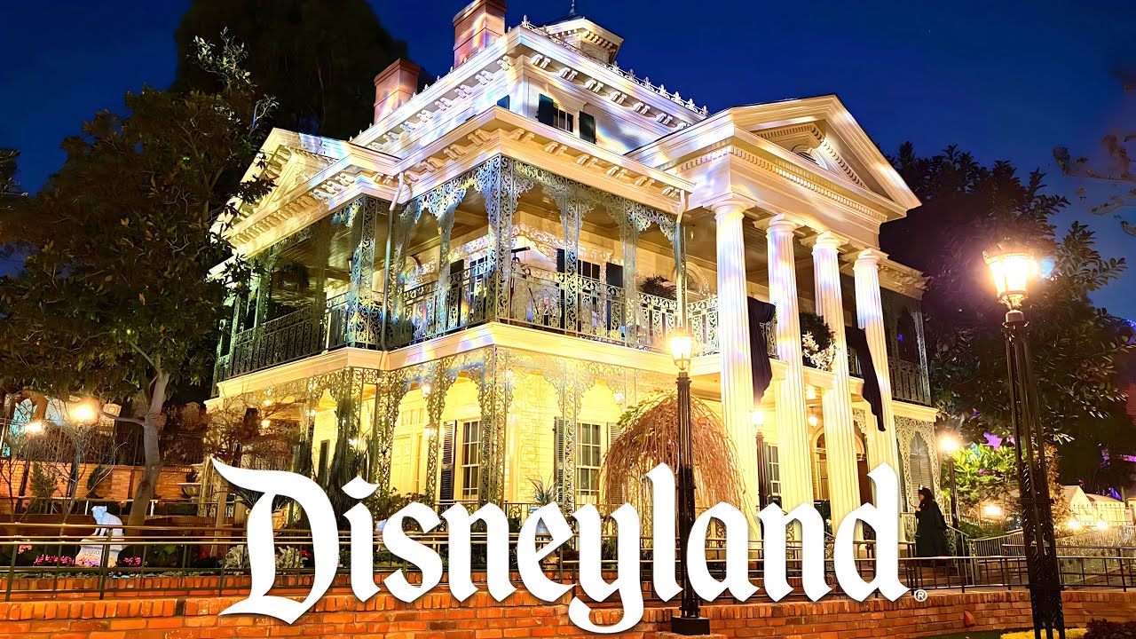 [NEW 2026] The Haunted Mansion - 4K LOWLIGHT POV - Disneyland Rides
