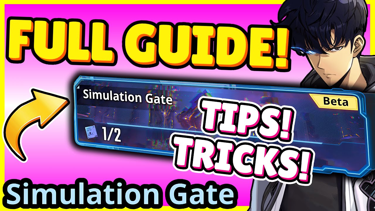 SIMULATION GATE GUIDE! TIPS & TRICKS! FULL RUN! [Solo Leveling: Arise]