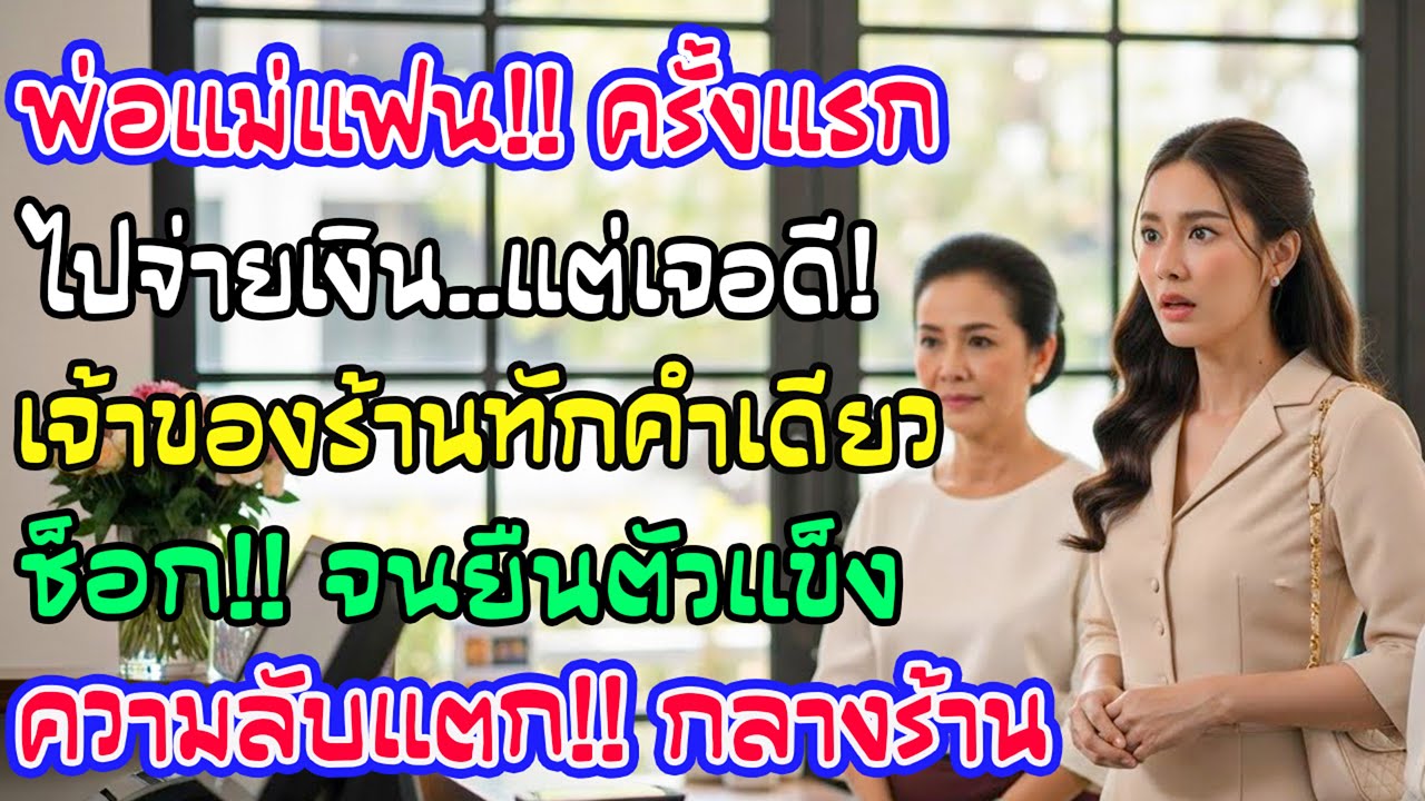 พบพ่อแม่แฟนครั้งแรกที่ร้านอาหาร กินได้ครึ่งหนึ่งฉันลุกไปจ่ายเงิน ก่อนคำพูดเจ้าของร้านทำฉันนิ่งงัน