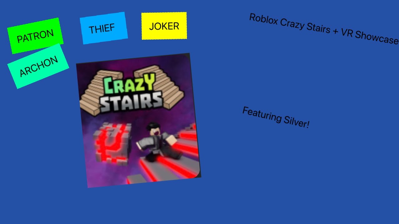 Roblox Crazy Stairs + VR Showcase