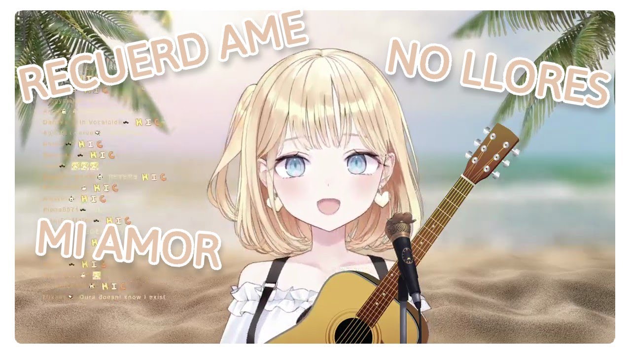 Amelia Watson canta en español Recuerdame de Coco [HololiveEN]