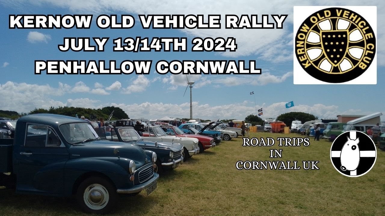 Kernow Old Vehicle Club Annual Rally 13/14th July 2024 Cornwall England