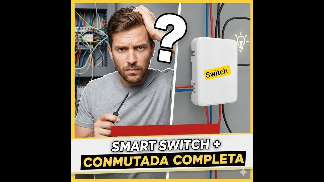 DOMOTIZA cualquier CONMUTADA (y Cruzamiento) con SONOFF ZBMINI 💡 Paso a Paso