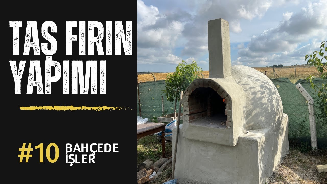 Baştan sona TAŞ FIRIN-PİZZA FIRINI  yapımı