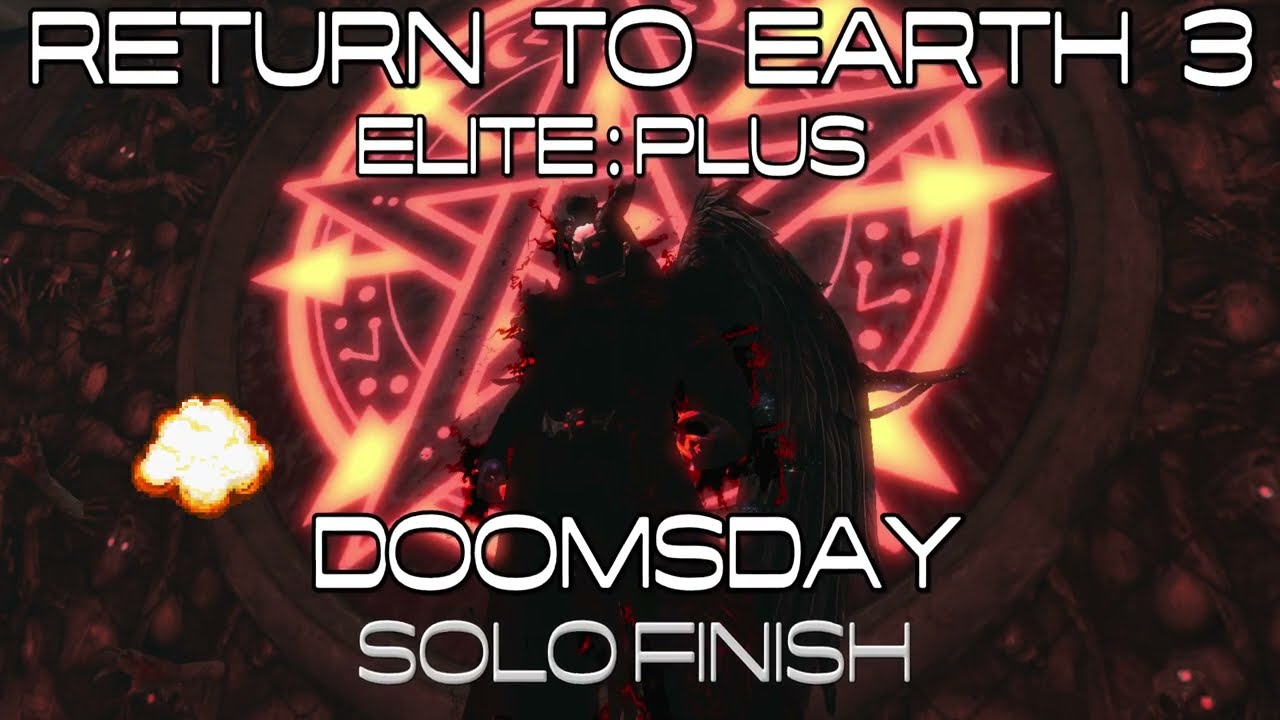 DCUO RTE3 ELITE PLUS Doomsday Solo finish.