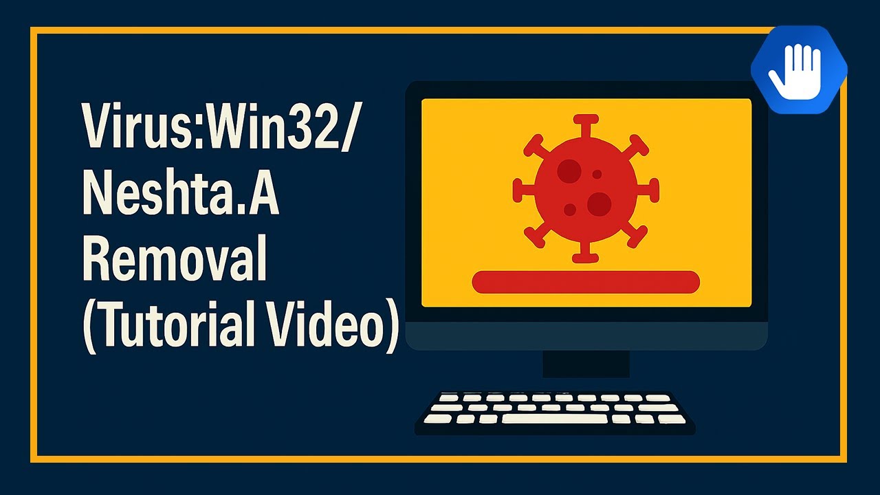 Virus:Win32/Neshta.A Removal (Tutorial Video)