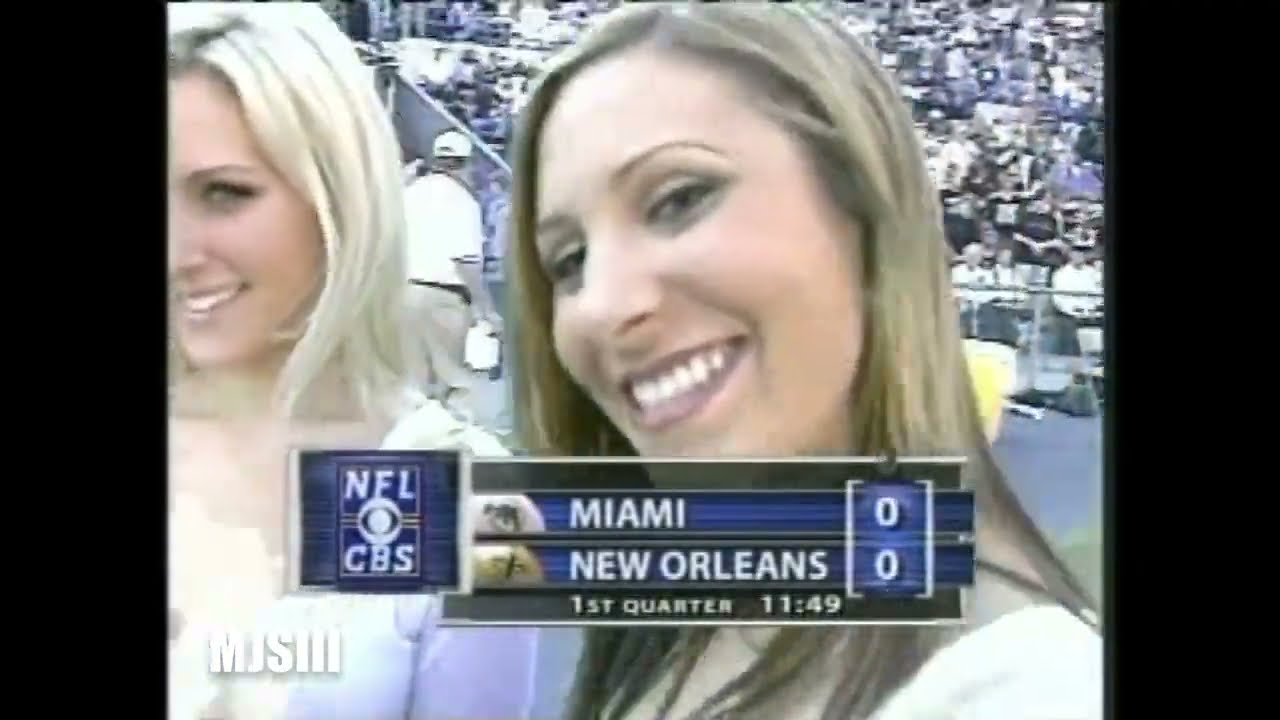 2005 week 8 Miami Dolphins at New Orleans Saints