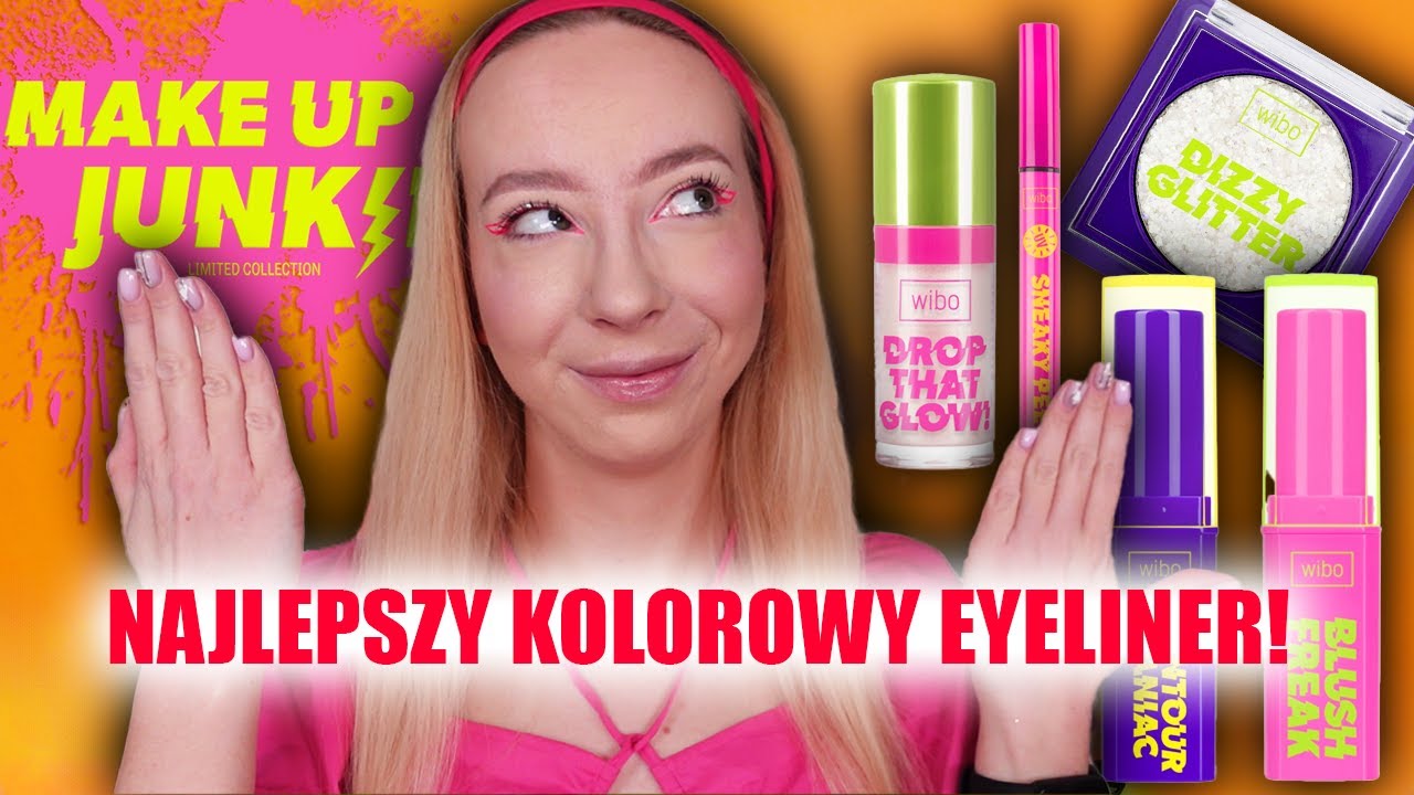 NOWA KOLEKCJA WIBO Z ROSSMANNA! | TEST LIMITOWANYCH KOSMETYKÓW MAKE UP JUNKIE OD WIBO!