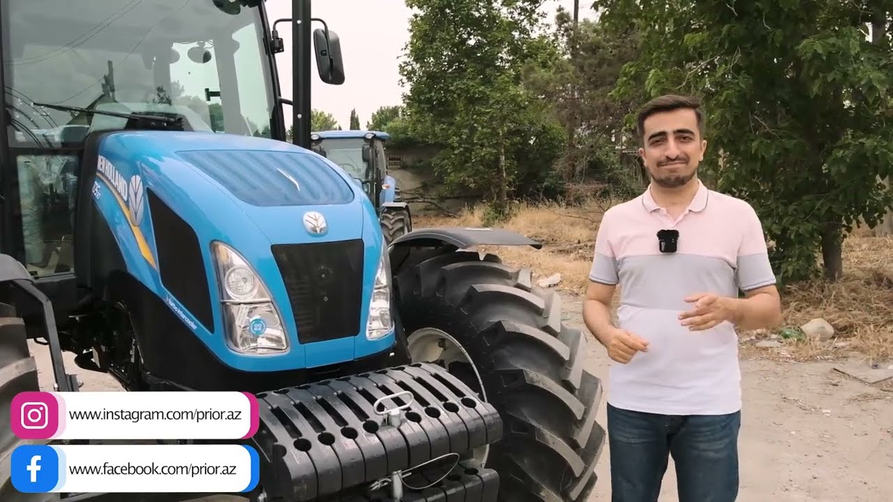 Videobloqlarımız #6 | New Holland TD5.110 Universal Traktoru Haqqında Axtardığınız Hər Şey