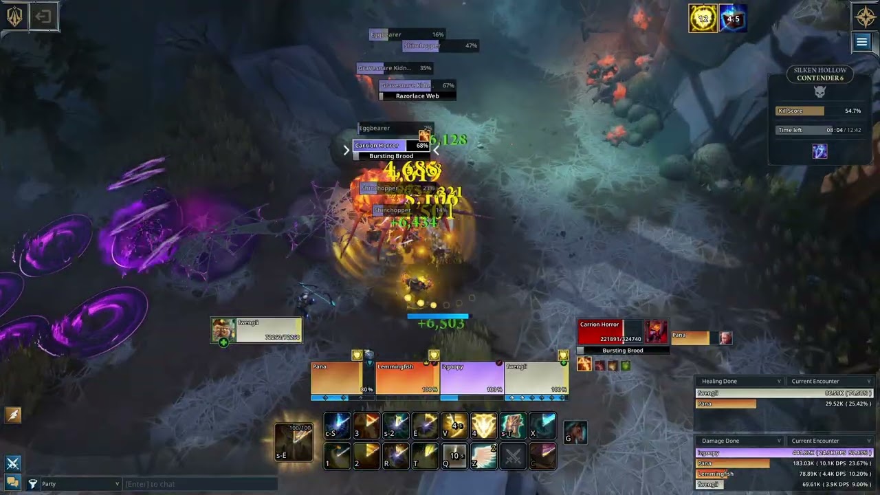 Fellowship Early Access Vigour gameplay Silken Hollow Contender 6