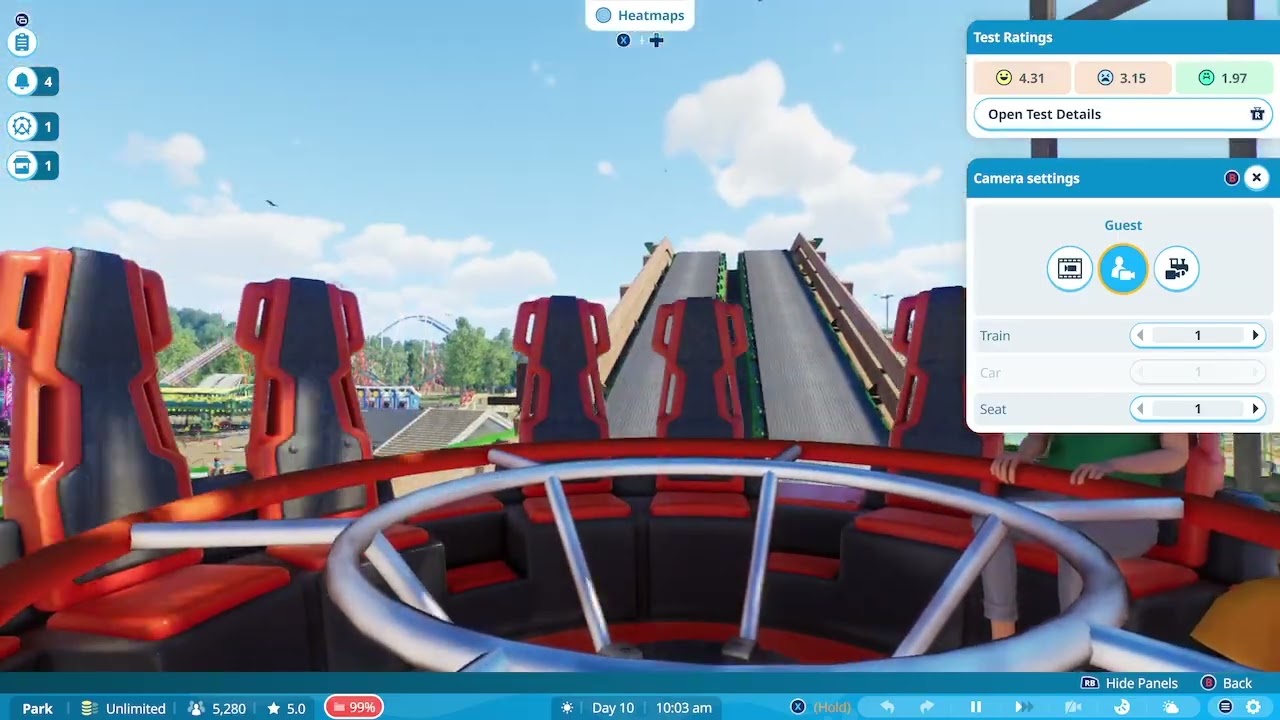 Wild rapids ride