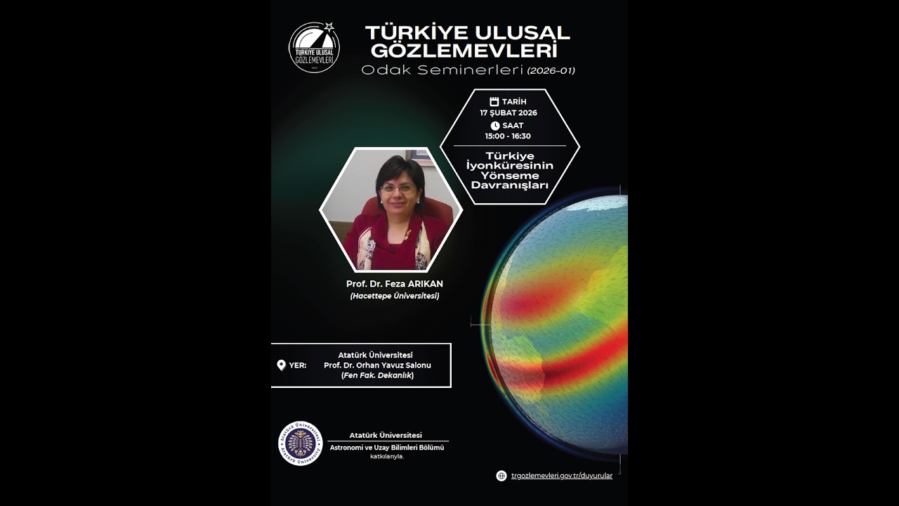 Türkiye İyonküresinin Yönseme Davranışları - Prof. Dr. Feza ARIKAN