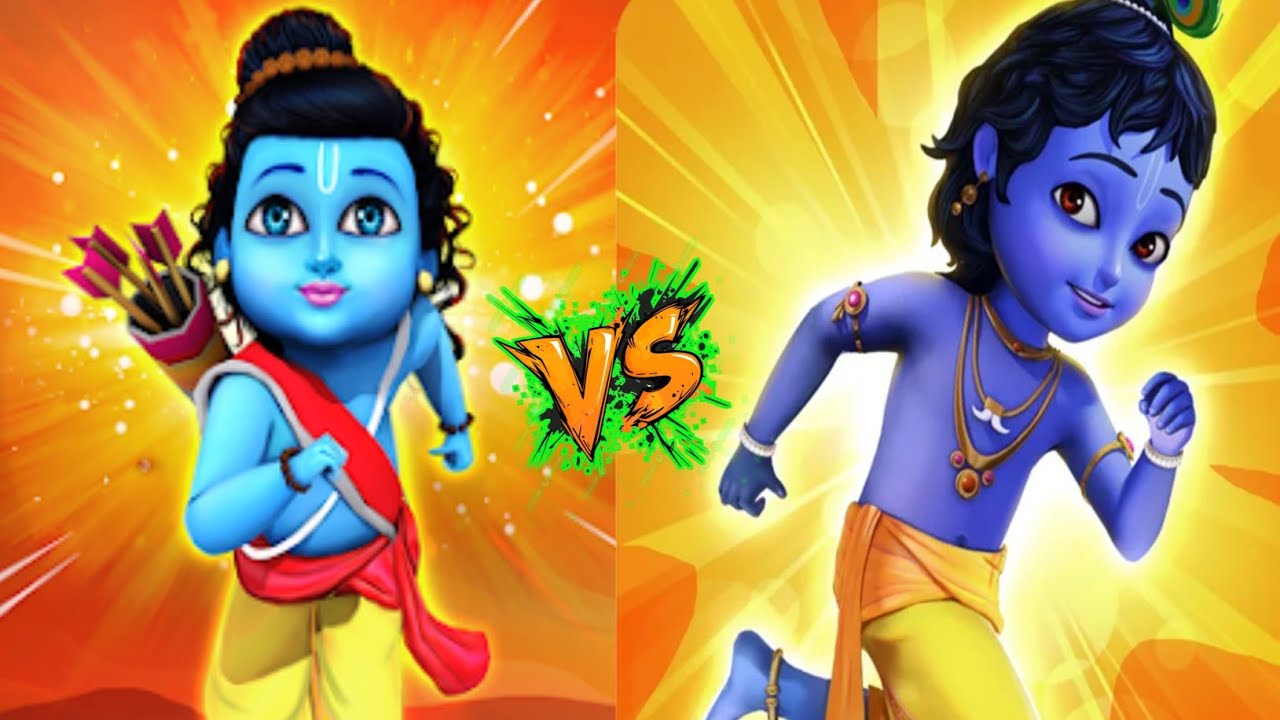 Ram vs Krishna – Bachchon ka mazedaar running game