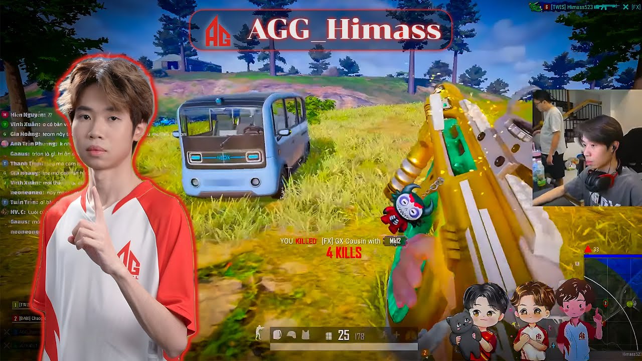 AGG_Himass#144 | FPP SQUAD RANKED | PUBG Pro-Player