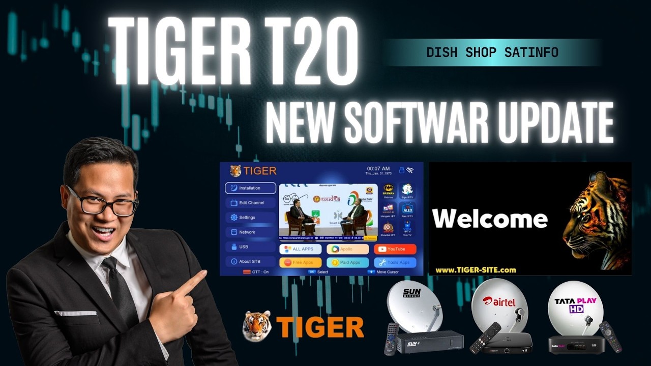 TIGER T20 REZAR NEW SOFTWER UPDET FULL REVIWE 2026