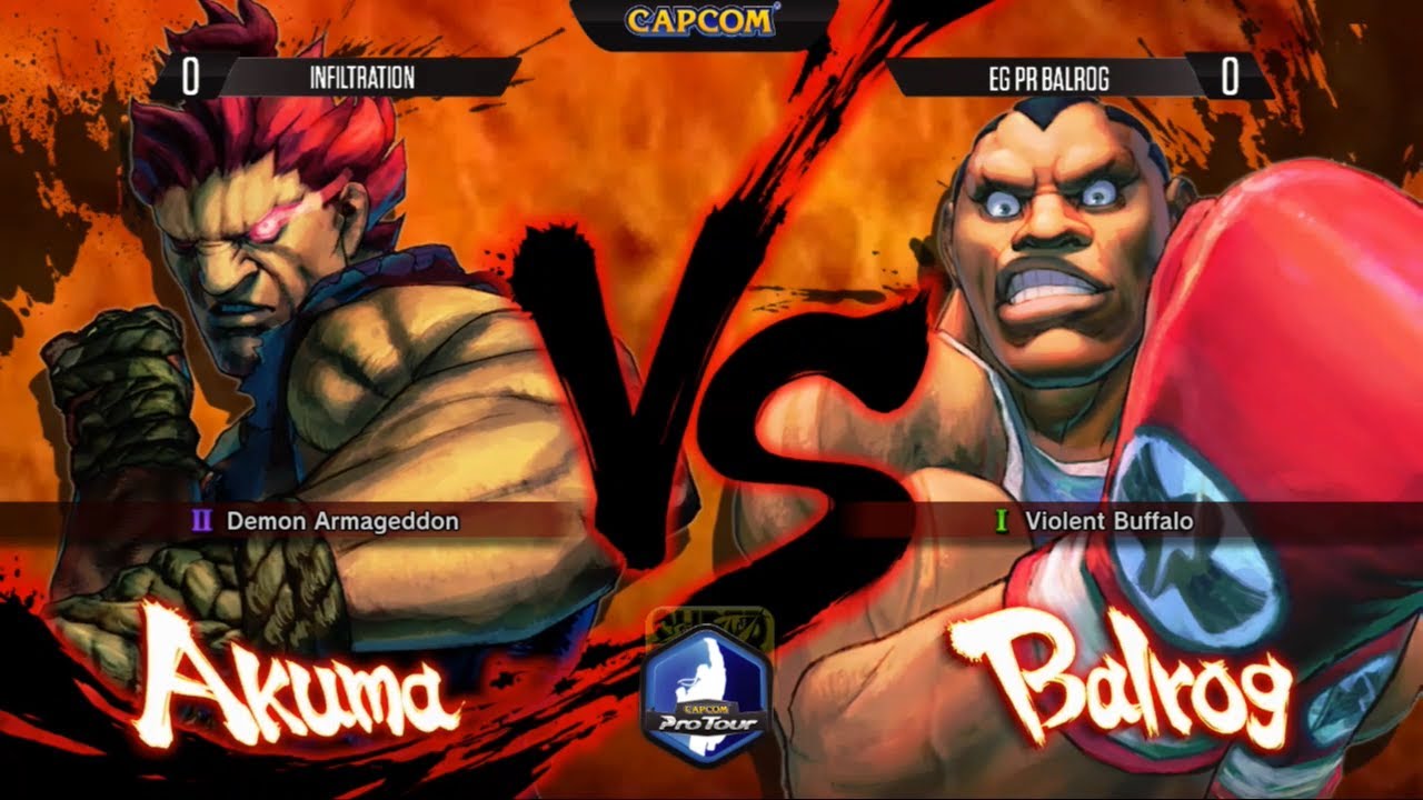 SSF4: AE - Infiltration vs EG PR Balrog - Losers Finals - Final Round 17