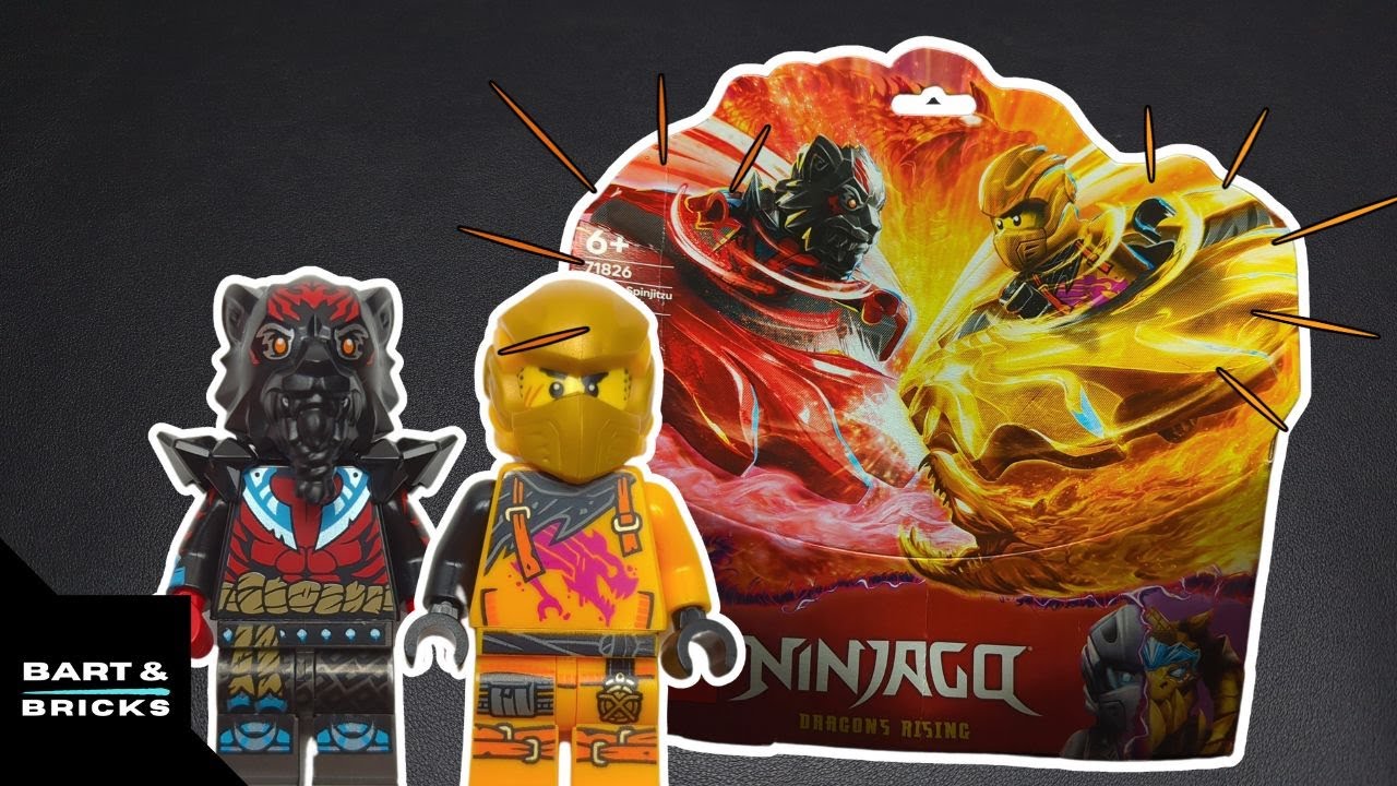 Dragon Spinjitzu Battle Pack 71826 - LEGO Ninjago - ASMR Speed Build