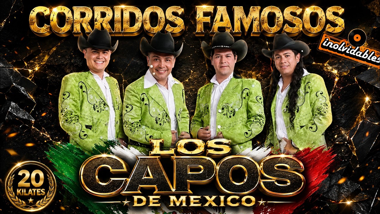 Los Capos de Mexico Corridos Perrones MIX 2026 🔥 Puros Corridos Pesados