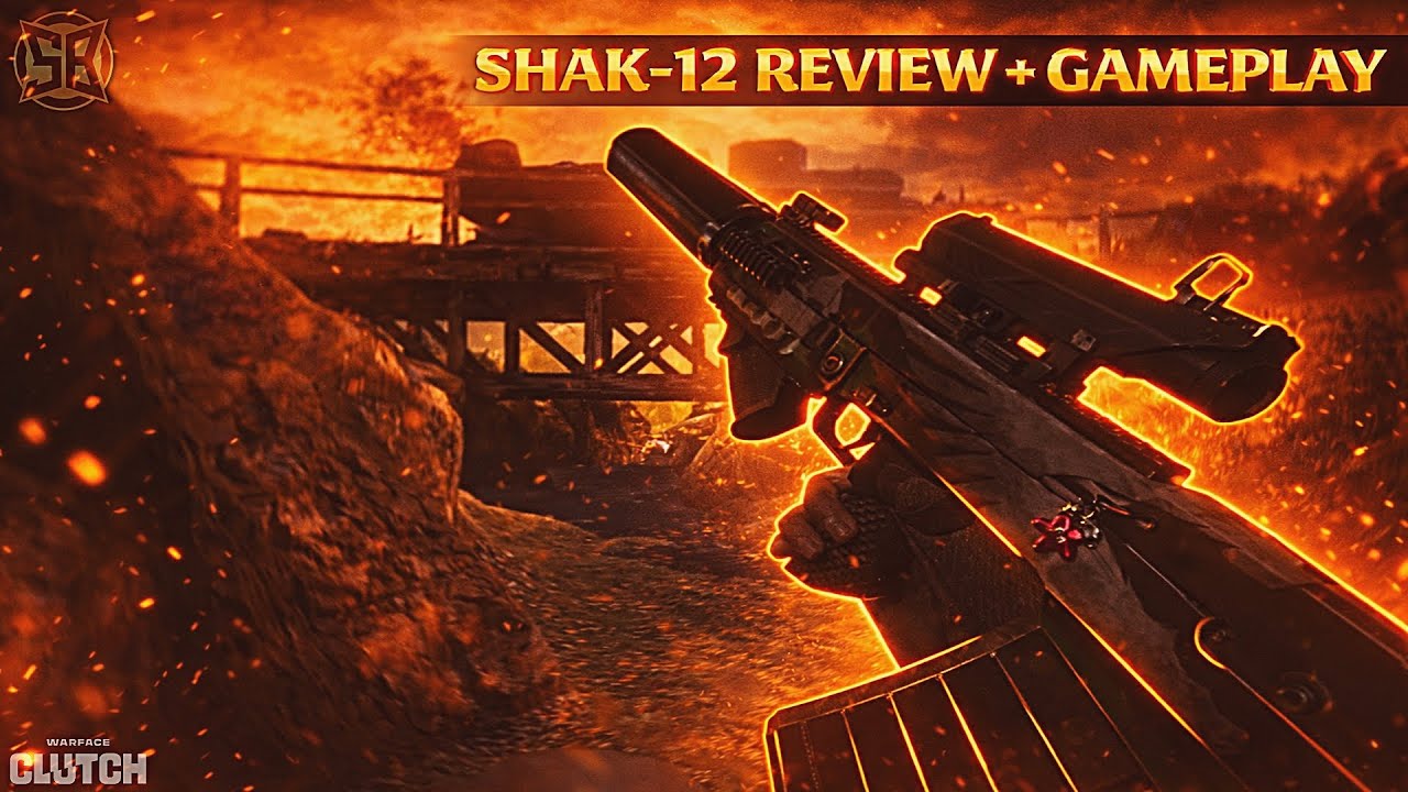 TESTEI O NOVO FUZIL SHAK-12 E CURTI PRA CARAMBA ~ WARFACE CLUTCH