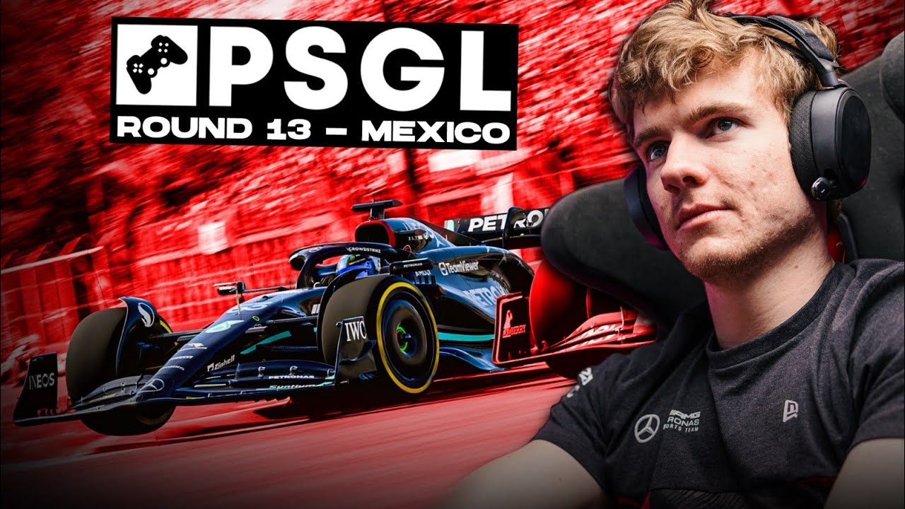 A 4 CAR BATTLE FOR THE WIN - PSGL Round 13 Mexico