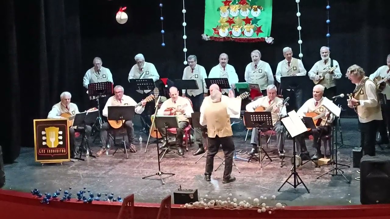 Teatro Villafranquino, concierto de Navidad 2024, de los Exquisitos.
