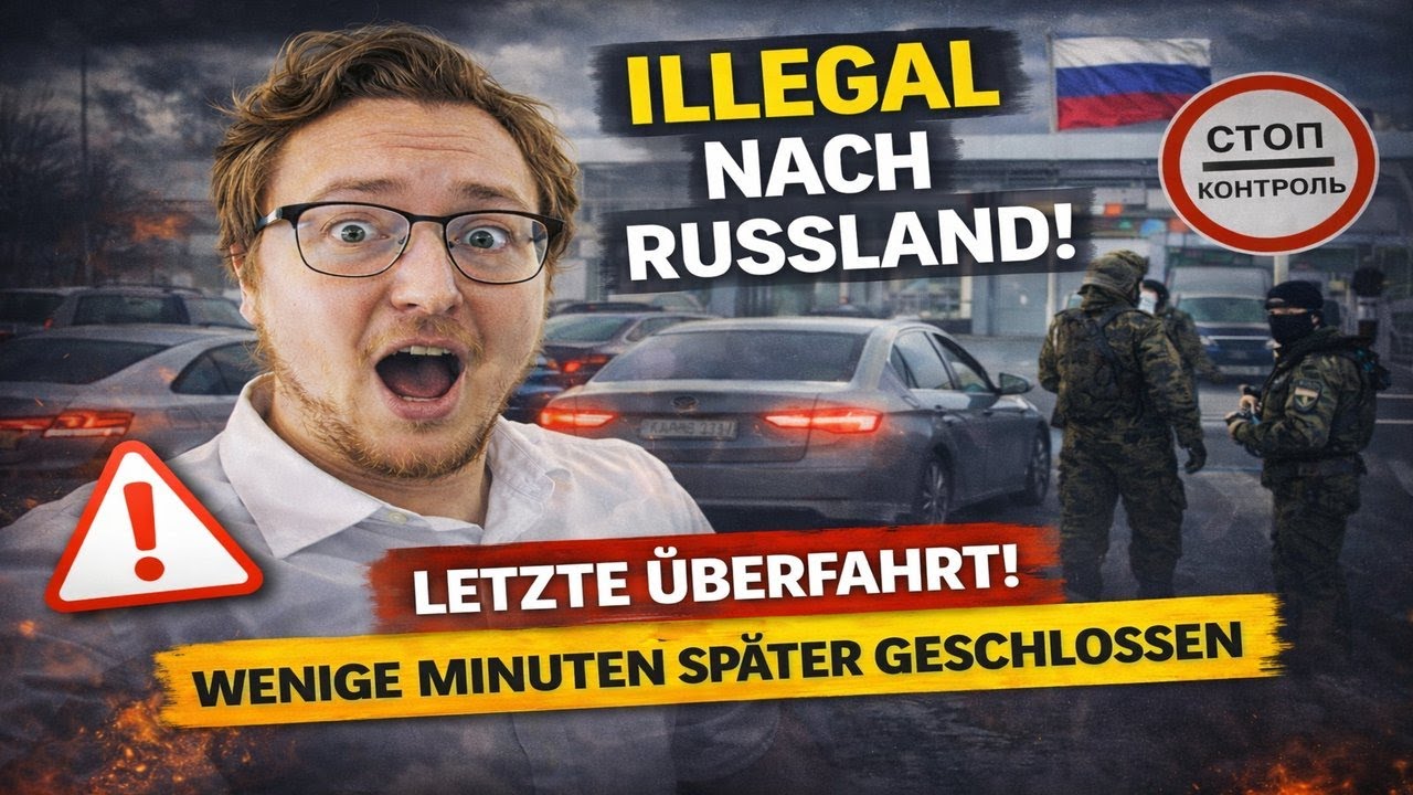 WIR WAREN DIE LETZTEN! Mit dem Auto nach RUSSLAND