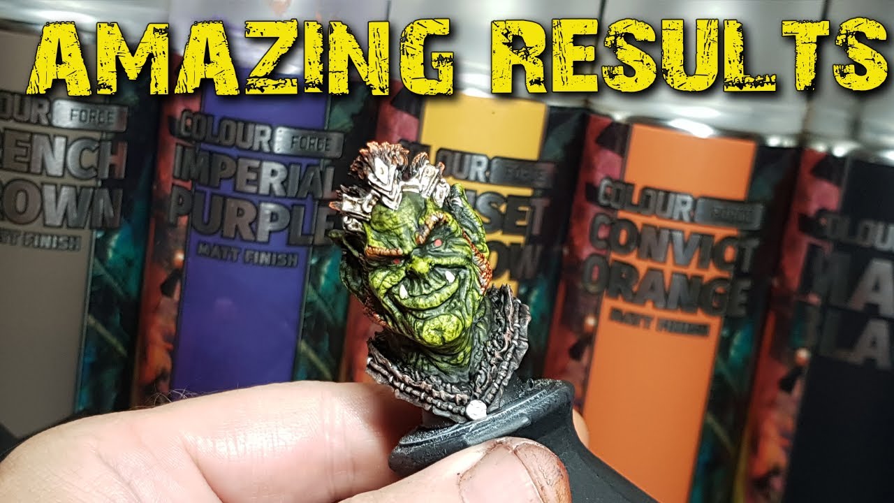 I Try Out The Slapchop Painting Technique On Different Colored Primers