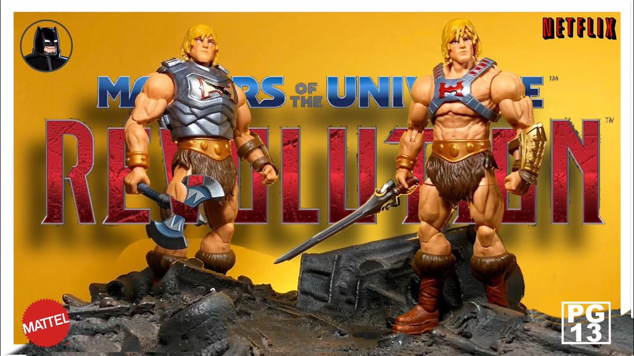 MATTEL | BATTLE ARMOR HE-MAN | Masters of the Universe: Revolution | Masterverse | Video en Español