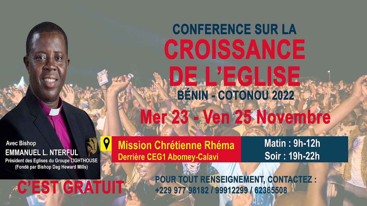 La croissance de l'église_Soirée_23-11-2022|Bishop Emmanuel NTERFUL