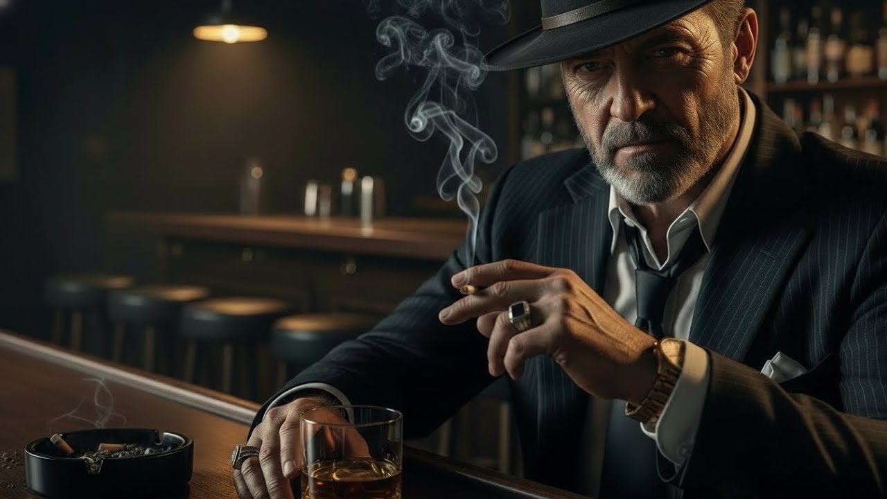 Playlist For Men Who Move In Silence | Gentleman Song |  Dark Blues Reflection After Midnight