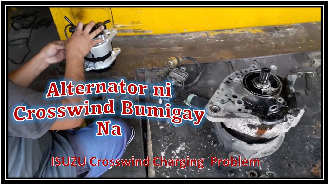 Defective Alternator I Alternator Warning Sign on ISUZU Crosswind