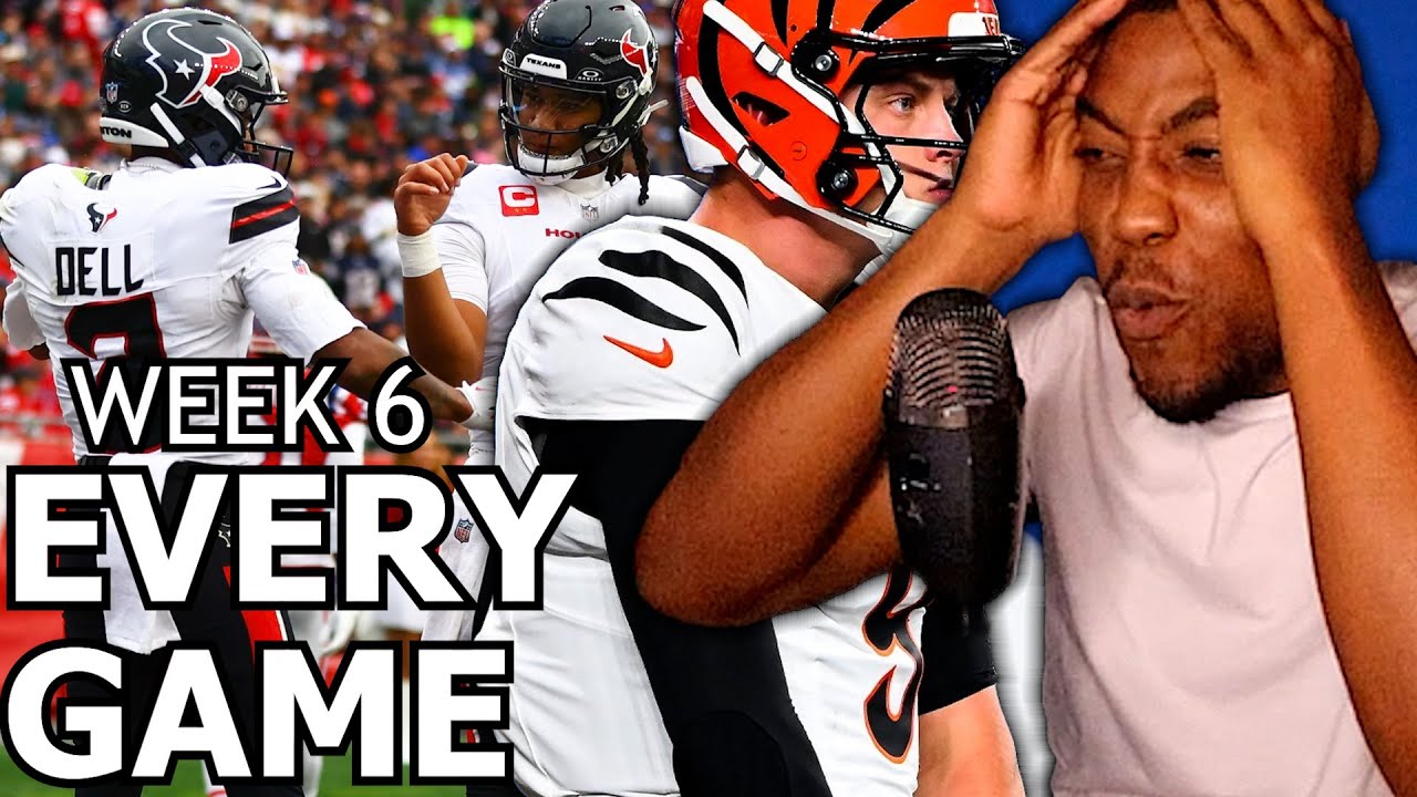 NFL Week 6 , Highlights Reactions | Every SUNDAY Game! FULL STREAM 🚨