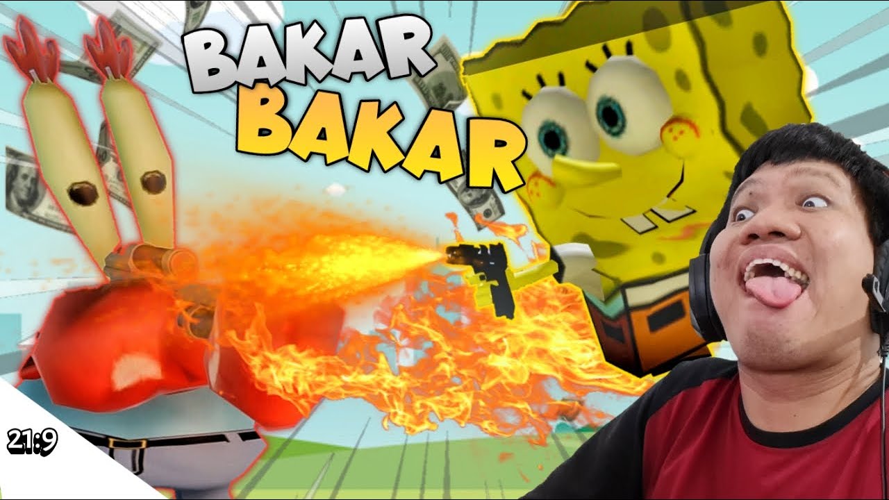 MEMBAKAR KRUSTY CRAB DEMI DUIT ASURANSI WKWK PARAH!!! Mr Crab Commits Arson [SUB INDO] -Kisah Nyata!