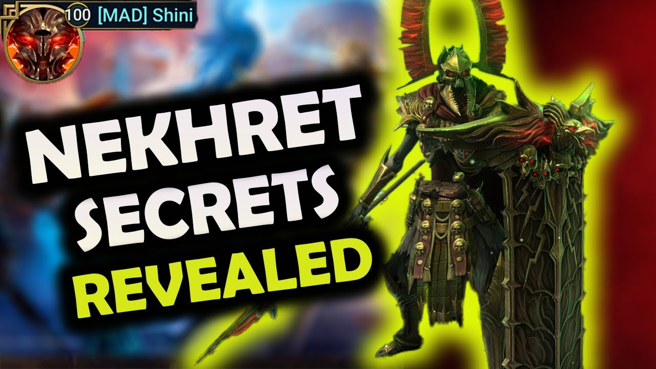 Ultimate Nekhret Guide - Secrets From Arena Enjoyer  I Raid: Shadow Legends