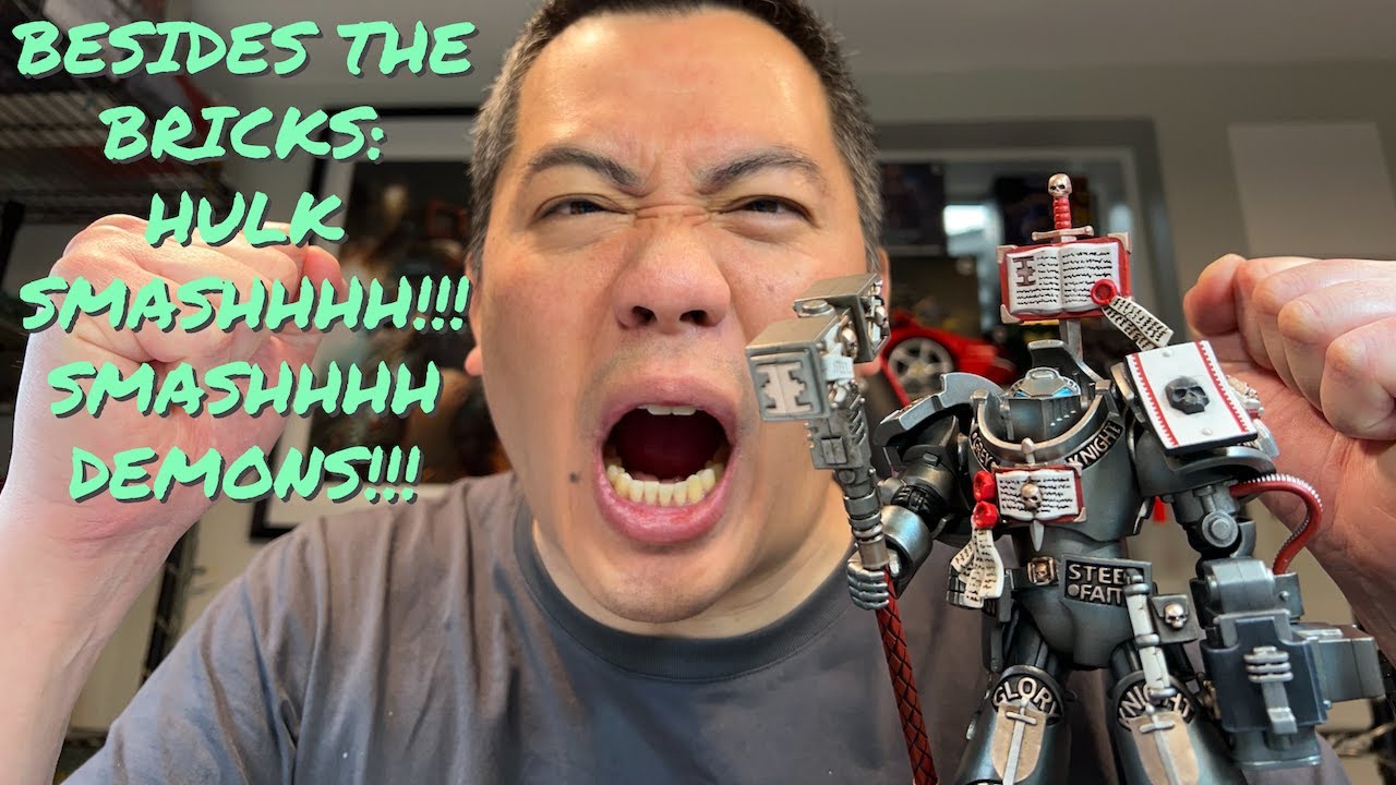 Unboxing & Review of JoyToy x Warhammer 40K Grey Knight Space Marine Terminator with Daemon Hammer