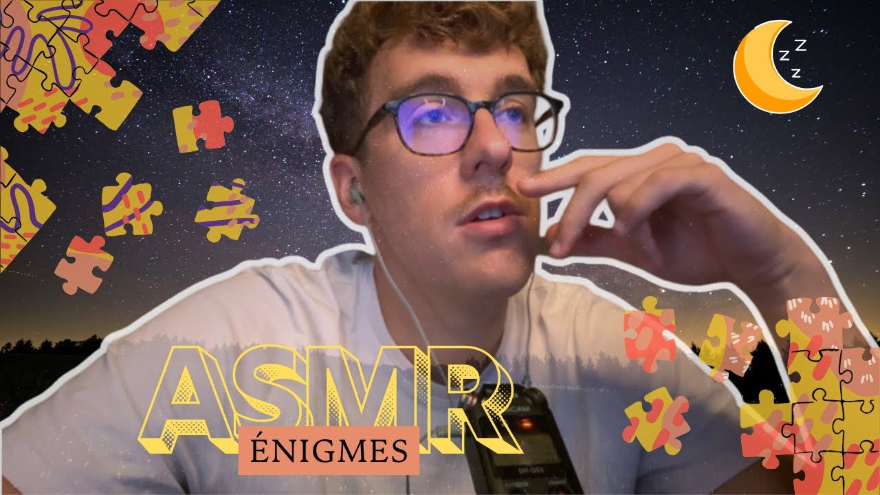 ASMR | 🤔 ON RÉSOUD DES ÉNIGMES (c'est la meilleure technique pour s'endormir !) 