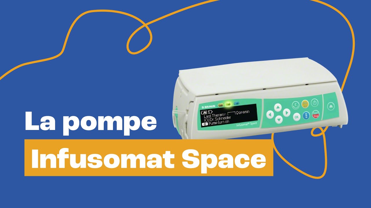 La pompe Infusomat Space : présentation, installation, maintenance
