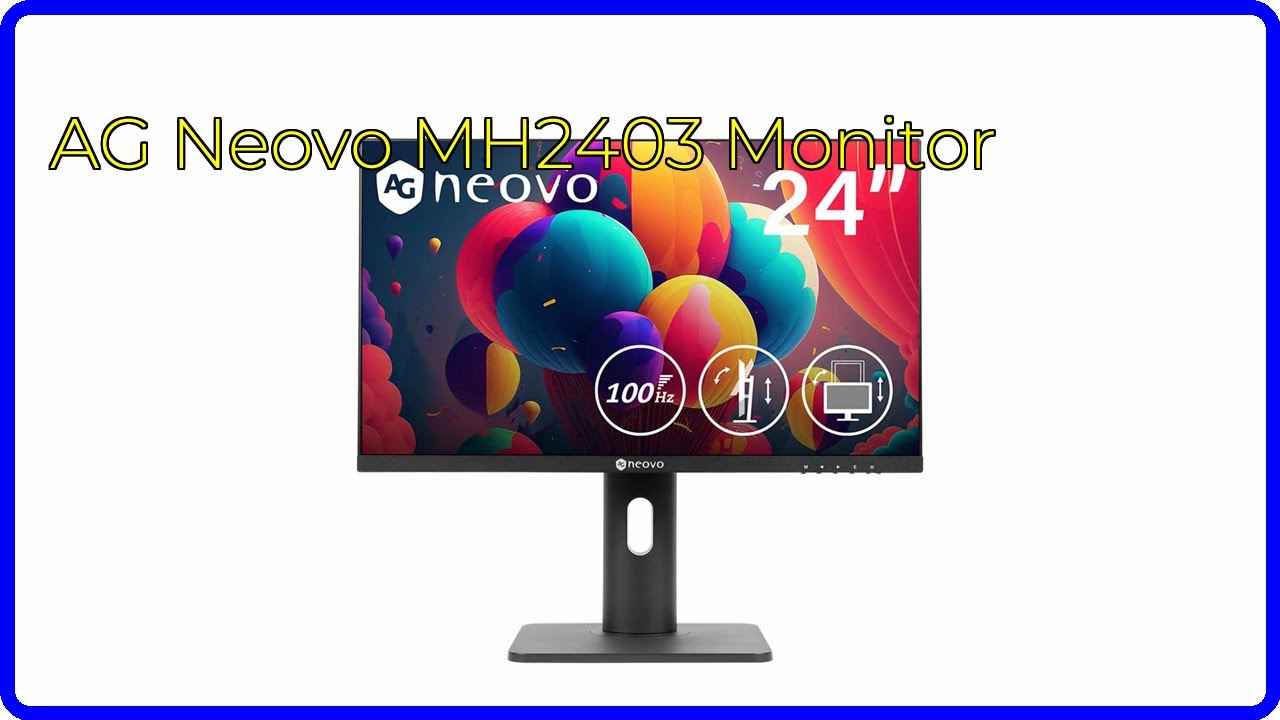 REVIEW (2026): AG Neovo MH2403 Monitor. ESSENTIAL details.