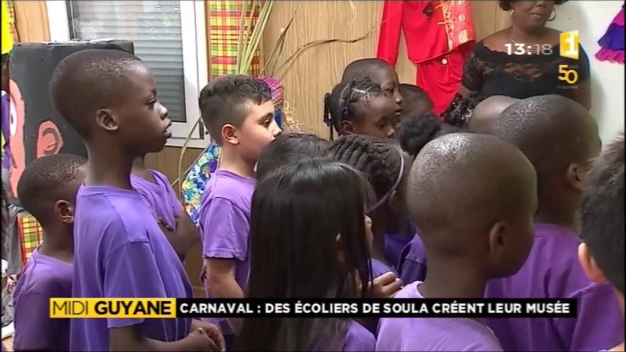 Carnaval : Des écoliers de Soula créent leur musée - Guyane 1ère