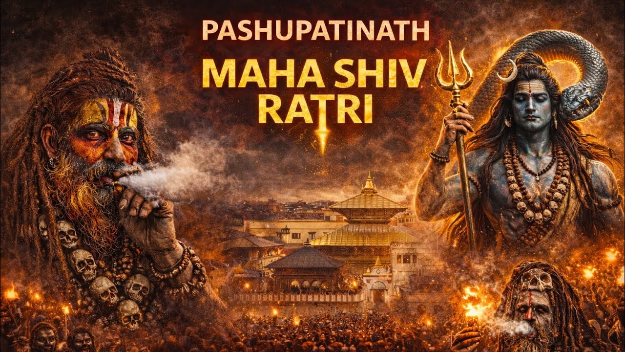 Pashupatinath Maha Shivratri Vlog 2026 🔱 Har Har Mahadev 🕉️ Full Tour | Aghori baba Spiritual Nepal