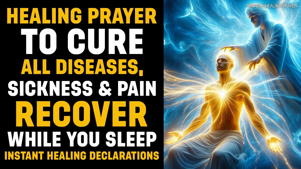 Healing Prayer: Asking God to CURE All Diseases, Sickness & Pain | Instant Healing Declarations