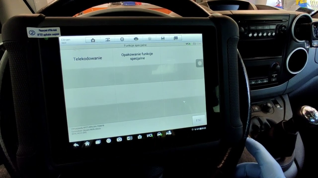 Autel 1.6hdi kodowanie wtryskiwaczy