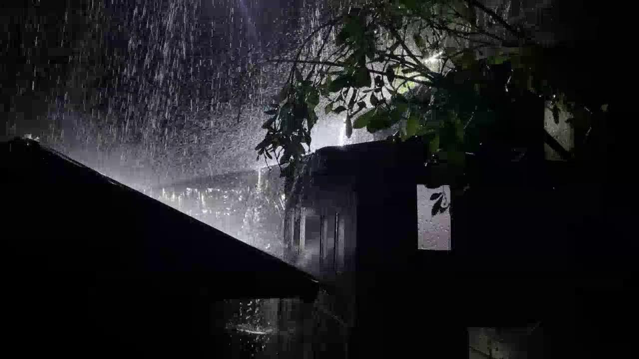 Natural Rain Sounds on Tin Roof – No Music, No Talking