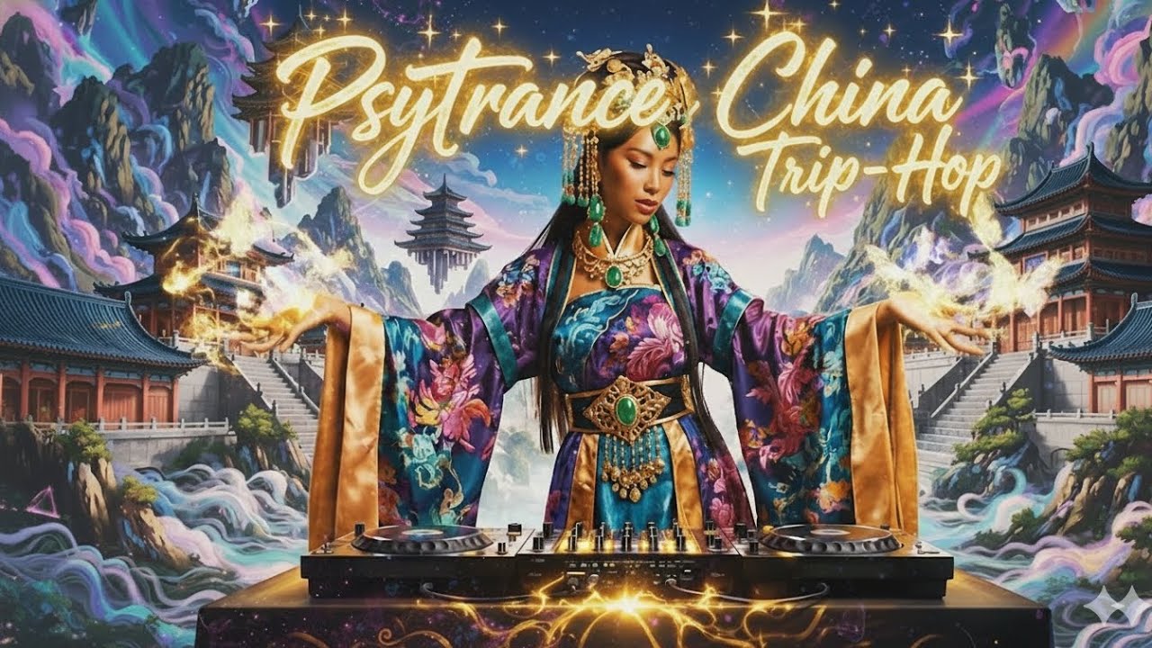 🇨🇳Psytrance China Trip-Hop | Full album | Mood:Ethereal, mystical, hypnotic, spiritual, transcendent