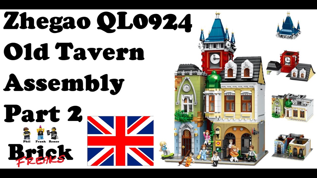 Zhegao QL-0924 - Old Tavern - Assembly Part 2