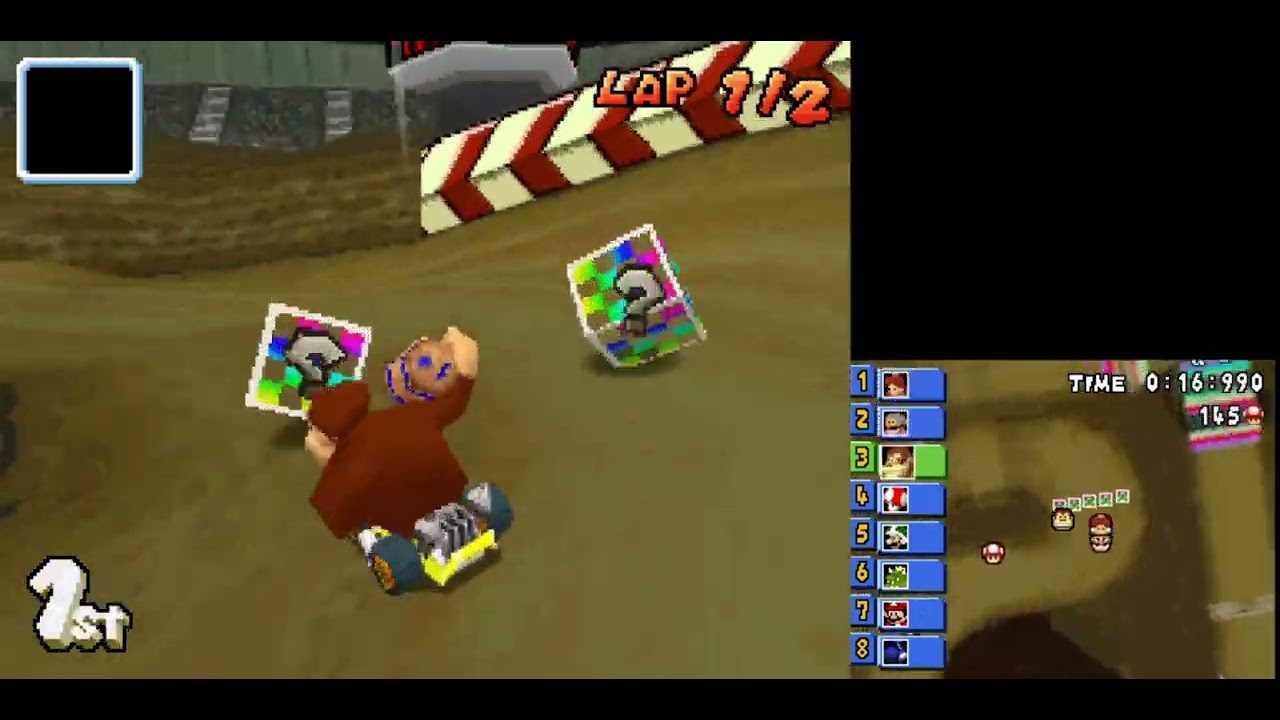 Boo Cup 150cc - CTGP Nitro Mario Kart DS