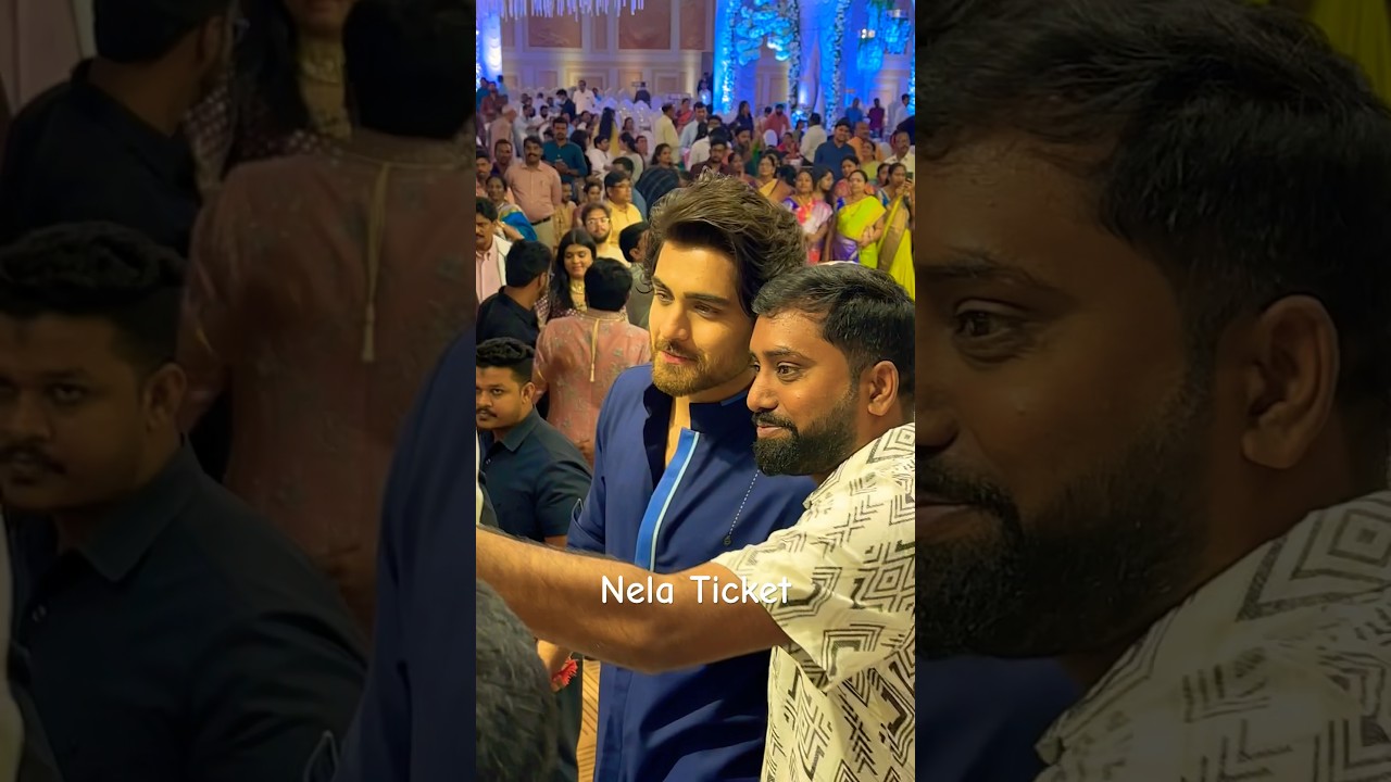 Roshan at Brammanandham Second Son Siddhartha Marriage Exclusi #brahmanandam #ooha #srikanth #roshan