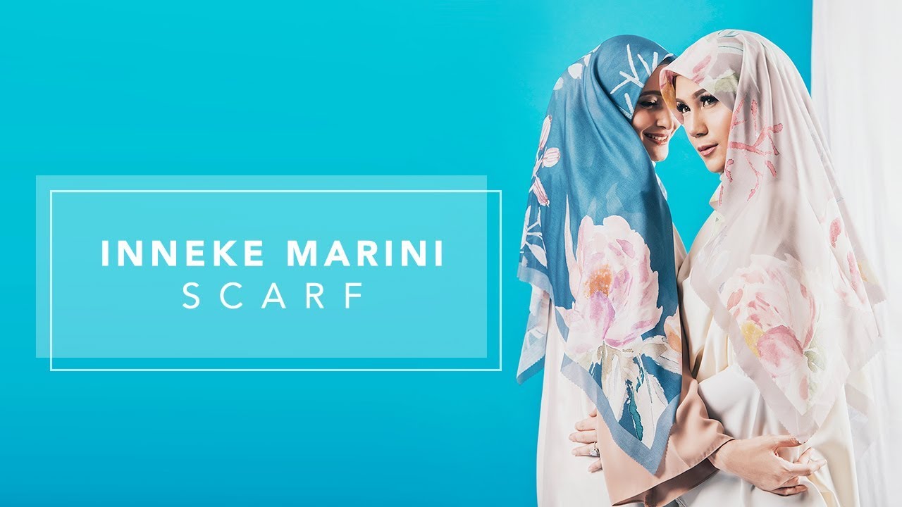 Koleksi Jilbab Motif Inneke Marini Terbaru