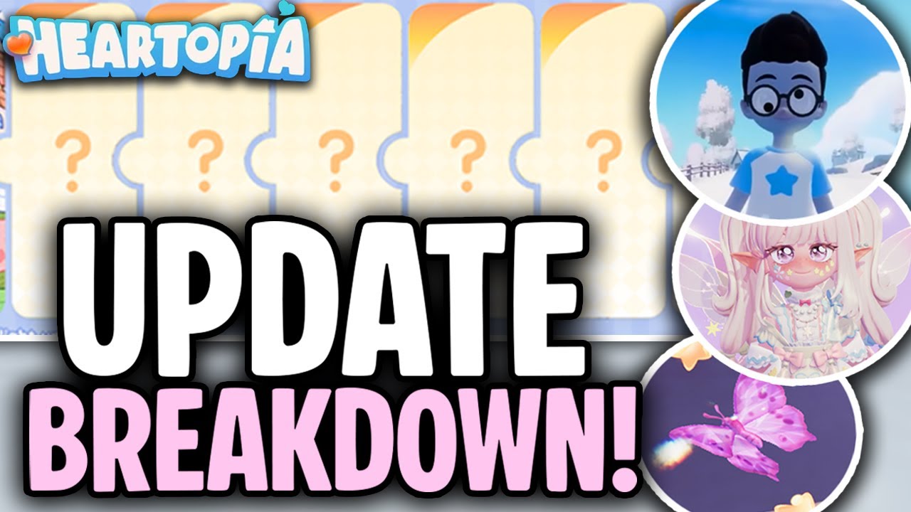 Heartopia Update Breakdown! 🩵(MLP Pre Event, Blue Skin News, New Banner & MORE!)